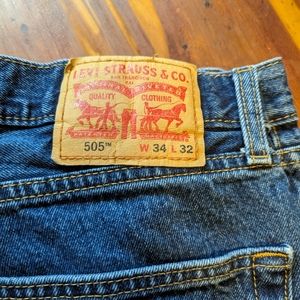 Mens Levi's denim jeans